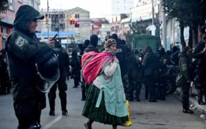 ¡Alto al estado de excepción en Bolivia!
